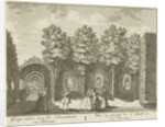 View of the Sterrenbos in the garden of House ter Meer in Maarssen by Hendrik de Leth