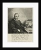 Portrait of Reinier Wybrands Wybma, baptist preacher by Jacob Adriaensz. Backer