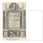 Allegory of the history of the Netherlands by Anonymous