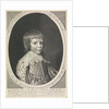 Portrait of Willem II in an oval by Willem Jacobsz. Delff