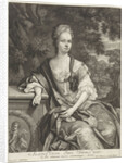 Portrait of Agatha Valck by Pieter Schenk I