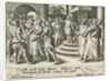 Susanna brought to court by Crispijn van de Passe I