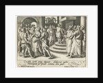 Susanna brought to court by Crispijn van de Passe I