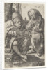 Couple making music by Lucas van Leyden