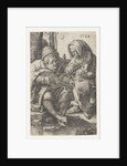 Couple making music by Lucas van Leyden