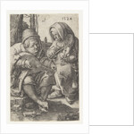 Couple making music by Lucas van Leyden