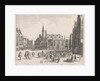 View of the Market Square with the Town Hall in Haarlem by Pieter Jansz. Saenredam