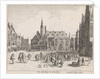 View of the Market Square with the Town Hall in Haarlem by Pieter Jansz. Saenredam