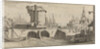 View of a bridge in a city by Cornelis Willemsz Blaeu-Laken