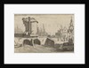View of a bridge in a city by Cornelis Willemsz Blaeu-Laken