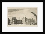 View of the ruins of Castle Waardenburg, Neerijnen by Robert de Baudous