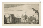 View of the ruins of Castle Waardenburg, Neerijnen by Robert de Baudous
