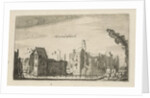 View of the ruins of Castle Waardenburg, Neerijnen by Robert de Baudous