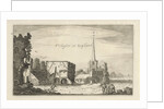 View of the ruins of the Abbey of Rijnsburg by Robert de Baudous