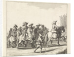 Exodus from the Spanish army from Maastricht, 1632 (plate 5) by Claes Jansz. Visscher II