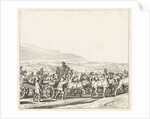 Exodus from the Spanish army from Maastricht, 1632 (plate 4) by Claes Jansz. Visscher II