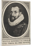 Portrait of Festus Hommius by Andries Clouck