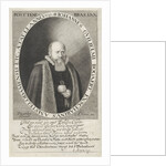 Portrait of Jan Bogaert Willemsz by Samuel Ampzing