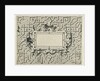Rectangular cartouche surrounded by moresque motives by Hieronymus Cock
