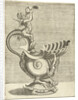 Jug in the form of a snail shell with a spout in a clamshell design by Hieronymus Cock