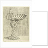 Scale in the form of a shell, supported by a mermaid and a merman by Hieronymus Cock