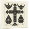 Cross between eight ornaments by Guillaume de la Quewellerie