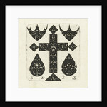 Cross between eight ornaments by Guillaume de la Quewellerie