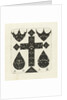 Cross between eight ornaments by Guillaume de la Quewellerie