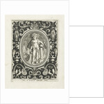 Element water as a young man with vases from which water flows by Assuerus van Londerseel