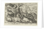rabbits, squirrel, guinea pig and mouse by Nicolaes de Bruyn
