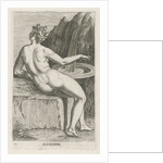 Water Nymph Aganippe by Philips Galle