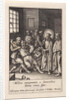 Ignatius Loyola Performs a devilish spell out by Hieronymus Wierix