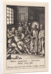 Ignatius Loyola Performs a devilish spell out by Hieronymus Wierix