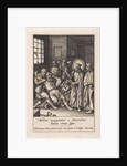 Ignatius Loyola Performs a devilish spell out by Hieronymus Wierix