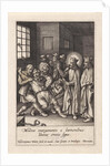 Ignatius Loyola Performs a devilish spell out by Hieronymus Wierix