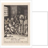 Ignatius Loyola Performs a devilish spell out by Hieronymus Wierix