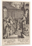 Presentation of Mary in the Temple by Hieronymus Wierix