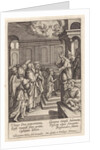 Presentation of Mary in the Temple by Hieronymus Wierix