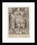 Earthly and heavenly Trinity by Hieronymus Wierix