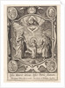 Earthly and heavenly Trinity by Hieronymus Wierix