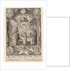 Earthly and heavenly Trinity by Hieronymus Wierix