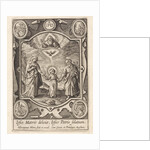 Earthly and heavenly Trinity by Hieronymus Wierix