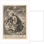 Christ child carries the passion equipment by Hieronymus Wierix