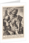 St. Rochus by Hieronymus Wierix