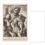 St. Rochus by Hieronymus Wierix