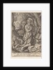 St. Jerome as a penitent in the desert by Hieronymus Wierix