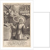 Angel Appears to St. Francis of Paola by Hieronymus Wierix