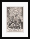 Mary suckling the Christ Child by Hieronymus Wierix