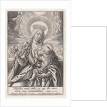 Mary suckling the Christ Child by Hieronymus Wierix