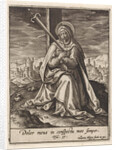 Mary as Mater Dolorosa by Hieronymus Wierix